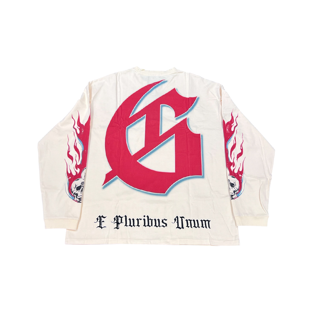 Godspeed Checkmate LS Bone Long Sleeve Tee