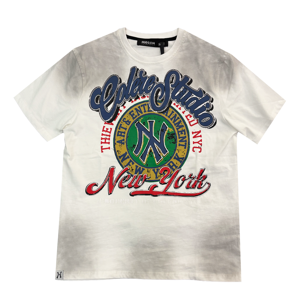Hudson NY Tee White
