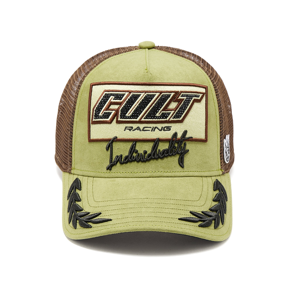 Cult's Logo Mesh Back Trucker Hat Cult Racing