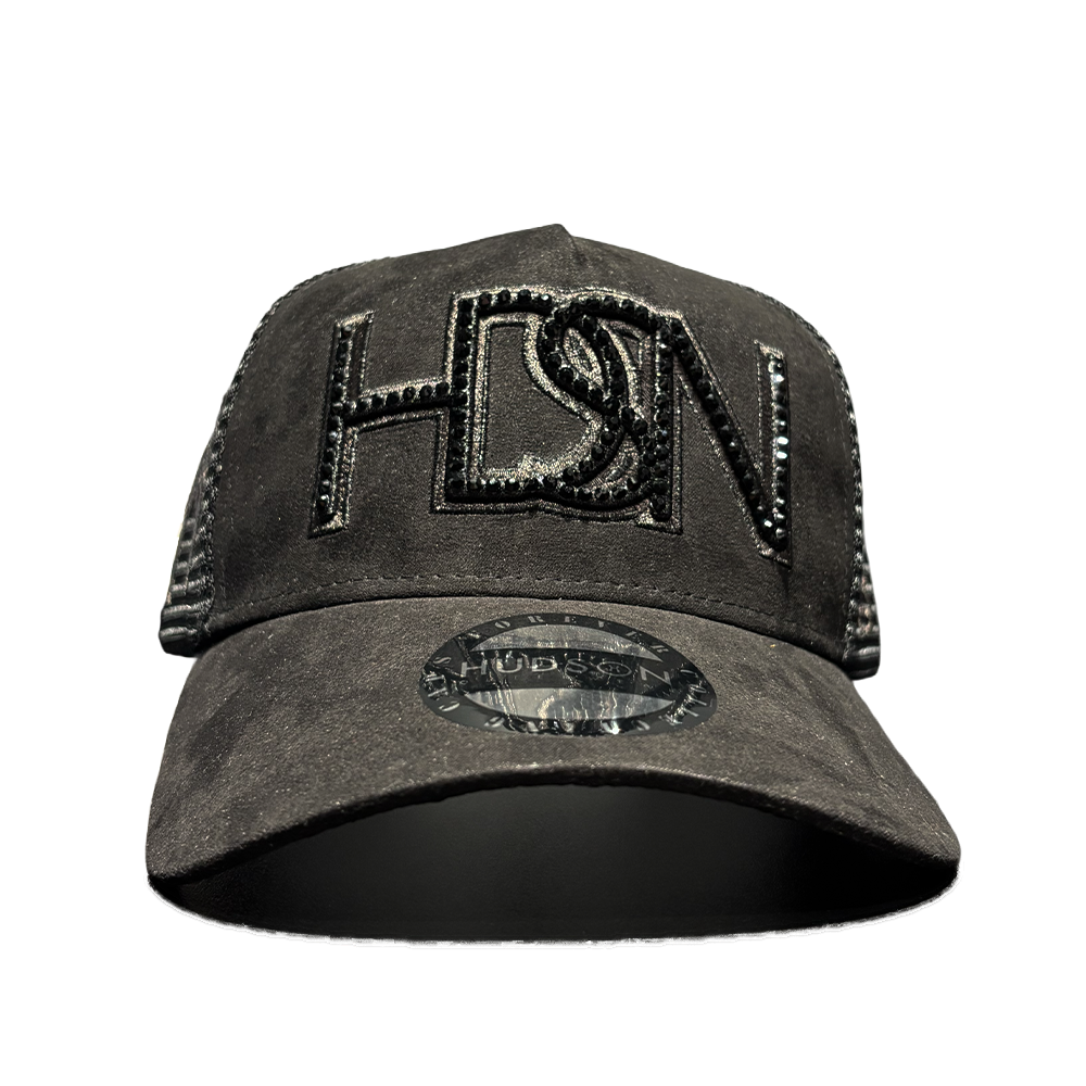 Hudson Diamond Suede Trucker Hat