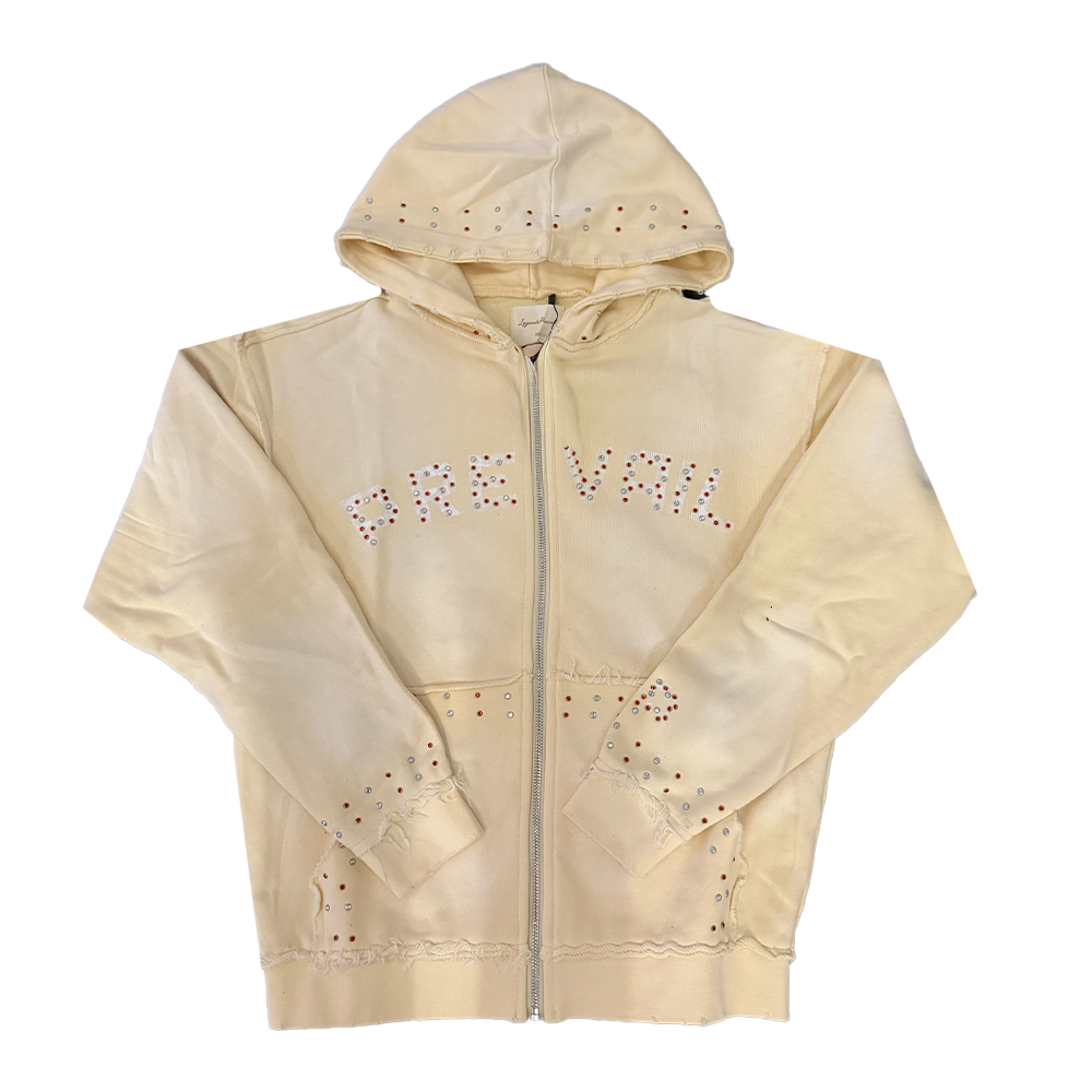Legends Prevail Rhine stone Cream Sweatsuit