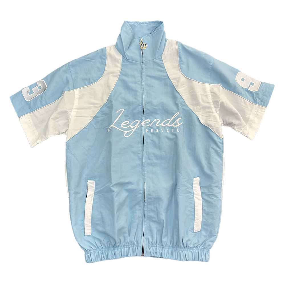 Legends Prevail Crinkle Short Set Sky Blue