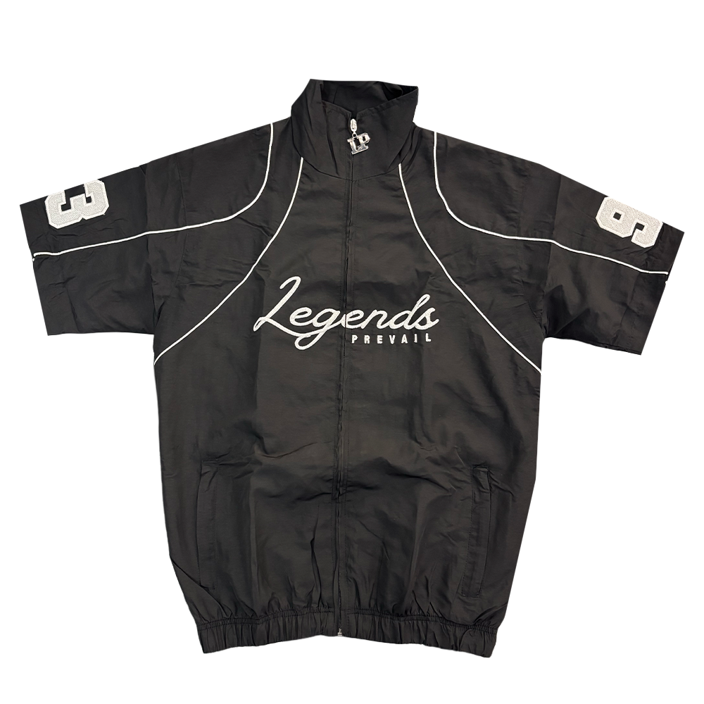 Legends Prevail Crinkle Short Set Black