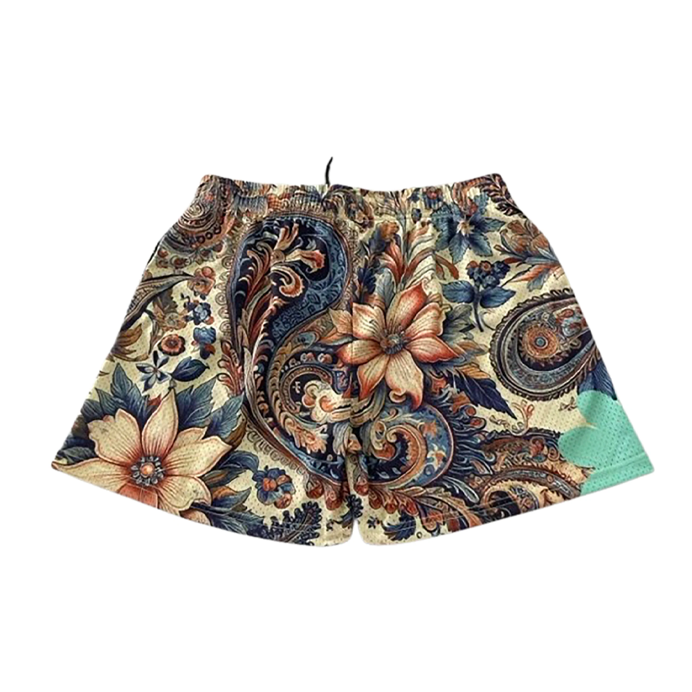 WEST ON ROAD OPULENCE MESH SHORT