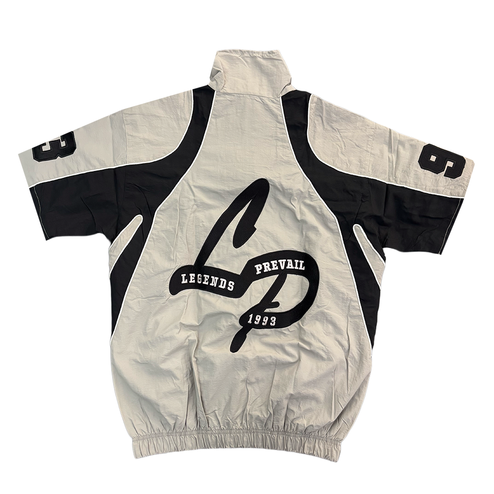 Legends Prevail Crinkle Short Set Grey