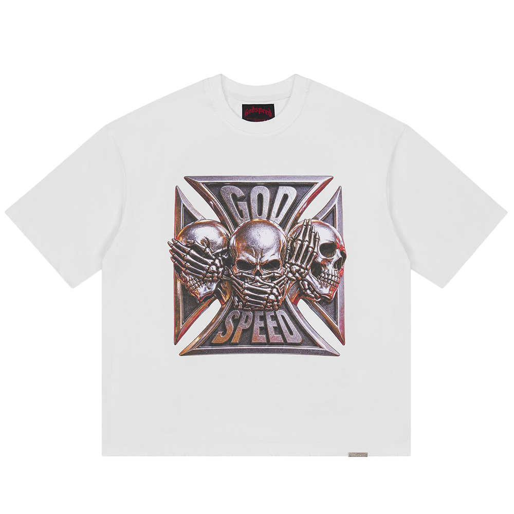 Godspeed Omerta T-Shirt White