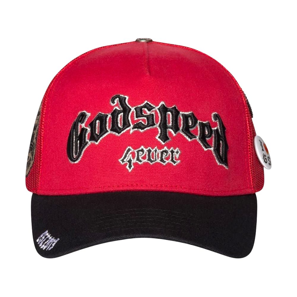 Godspeed GS Forever Trucker Hat Red/Black