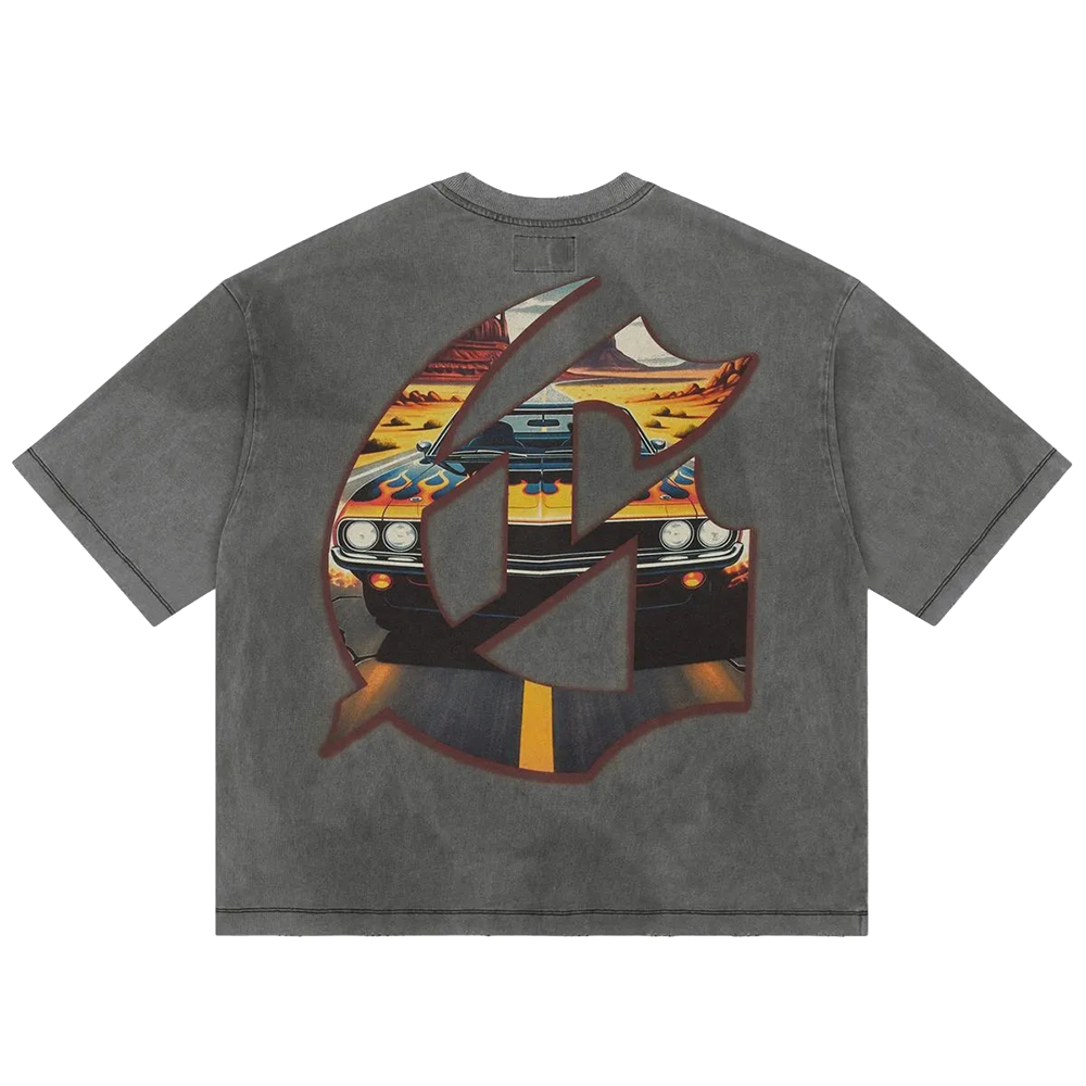 Godspeed On The Run II T-Shirt Grey