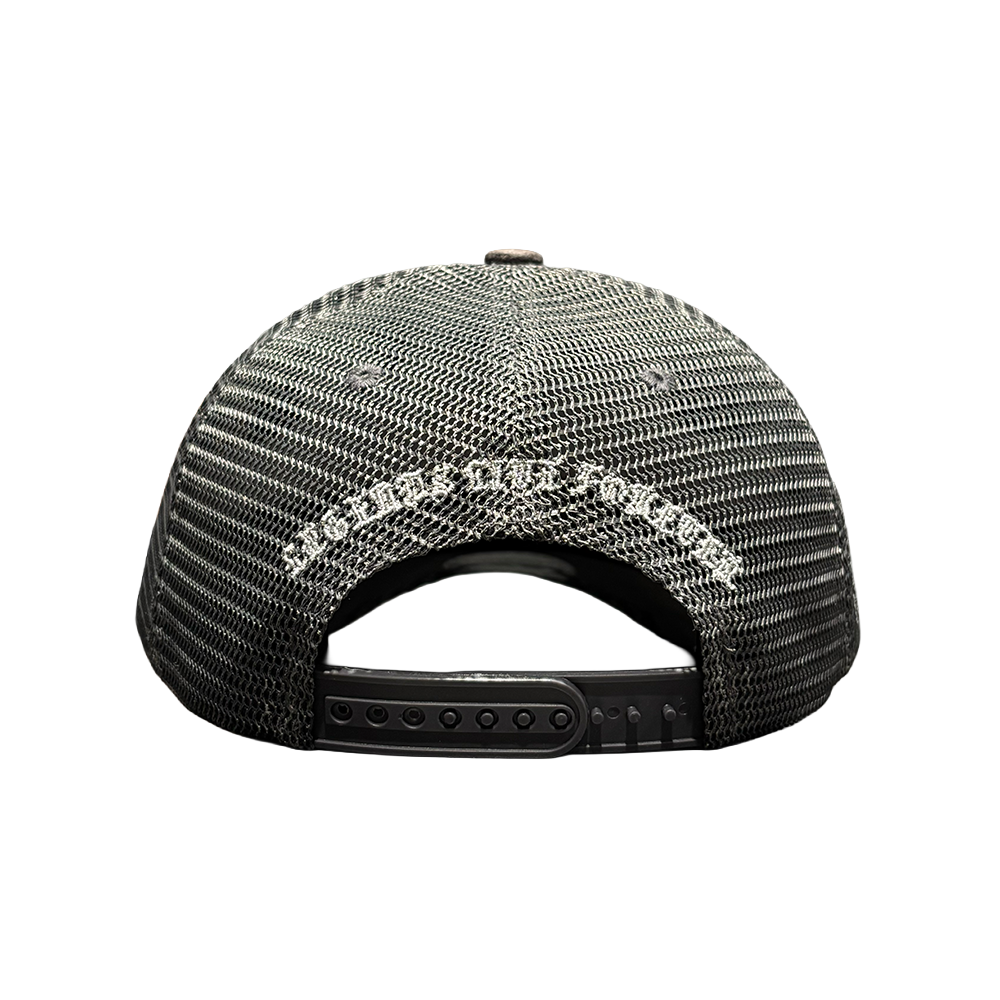 Hudson 777 Trucker Hat V2 Diamond Suede