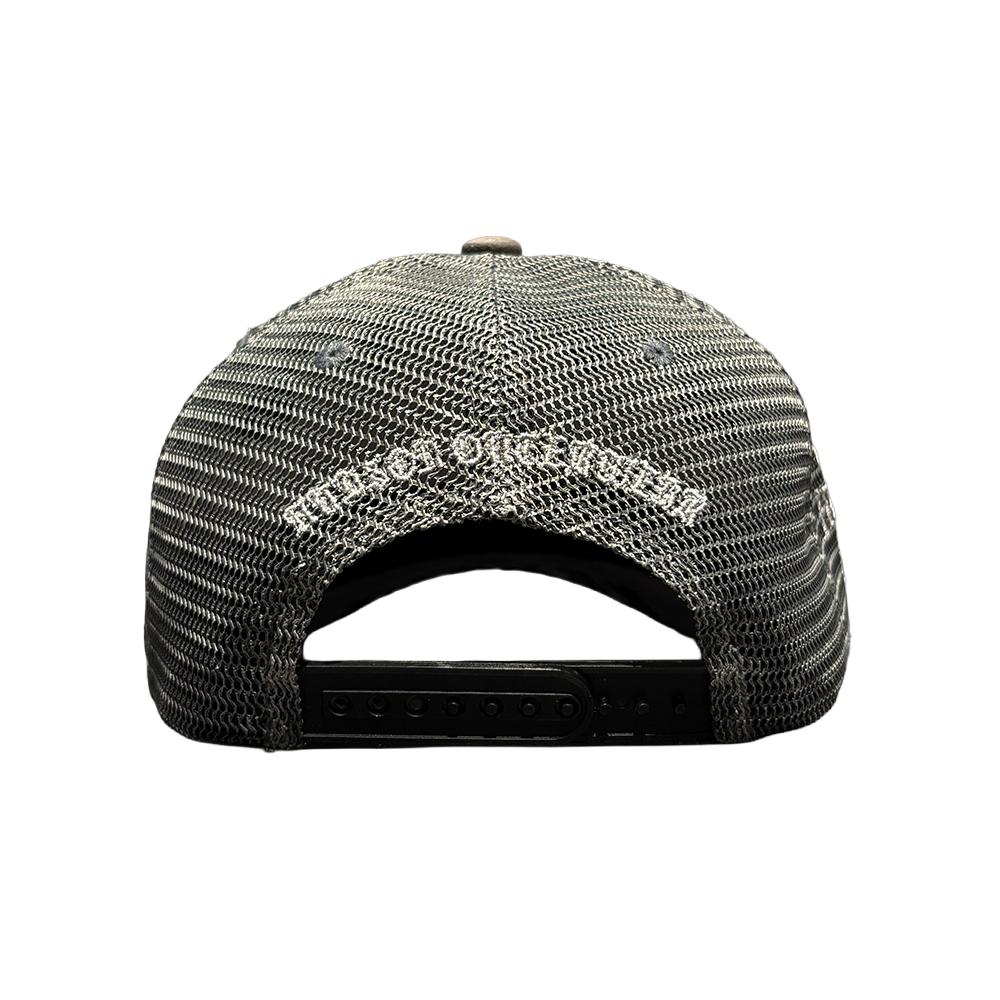Hudson Diamond Suede Trucker Hat