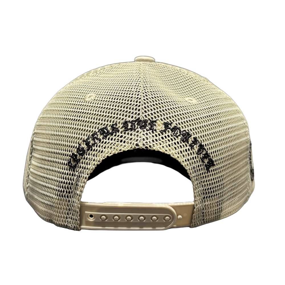 Hudson 777 Trucker Hat V1 Diamond Suede