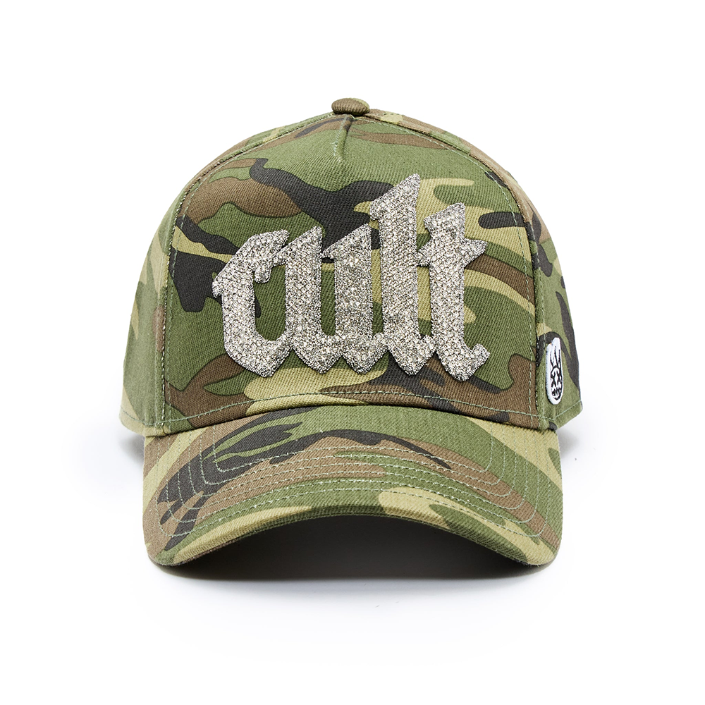 Cult's  Crystal Cult Script Logo Hat