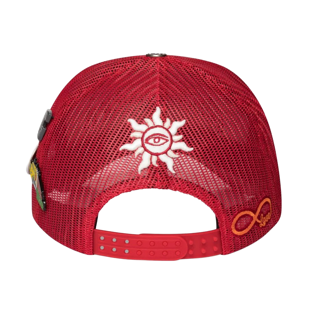 Godspeed GS Forever Trucker Hat Red/Black