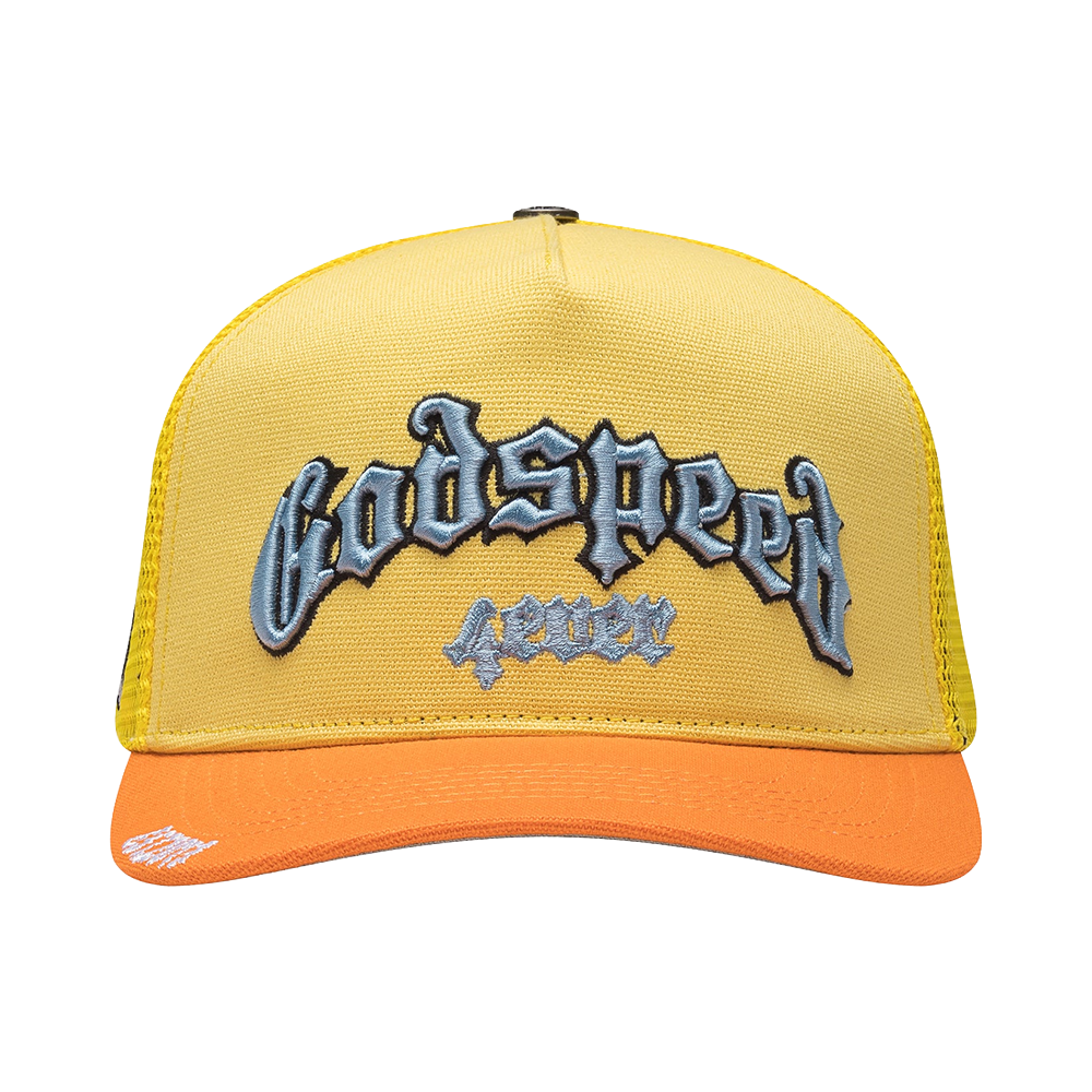 Godspeed GS Forever Trucker Hat Yellow/Orange