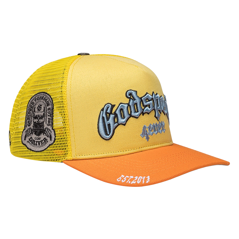 Godspeed GS Forever Trucker Hat Yellow/Orange