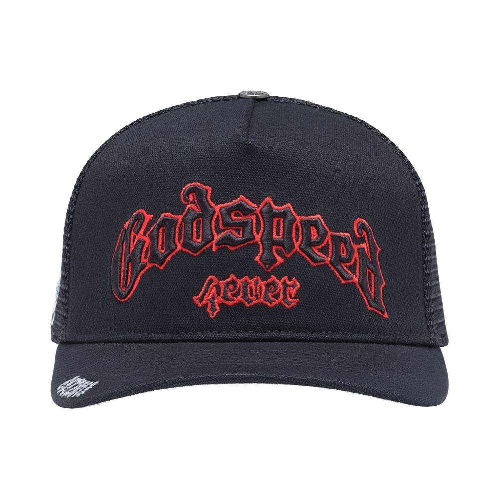 Godspeed GS Forever Trucker Hat Black/Red