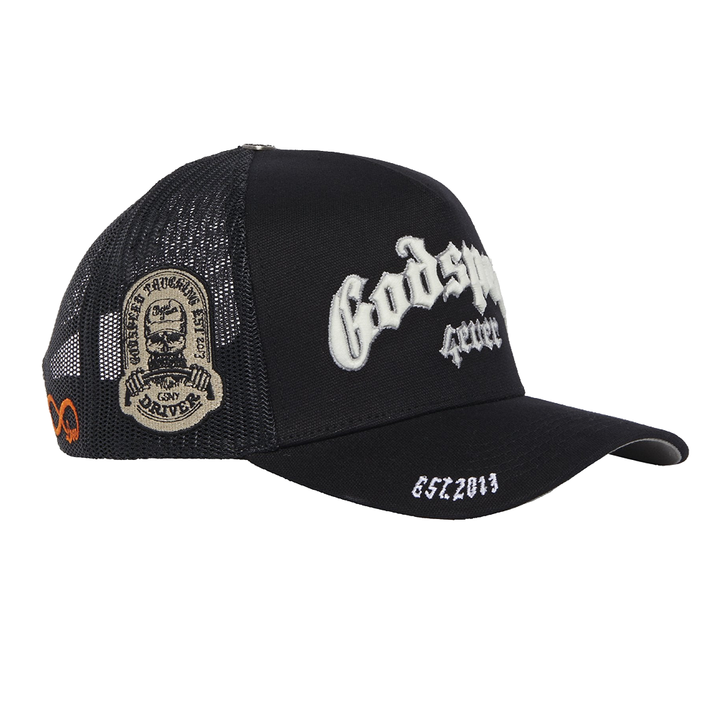 Godspeed GS Forever Trucker Hat Black/White