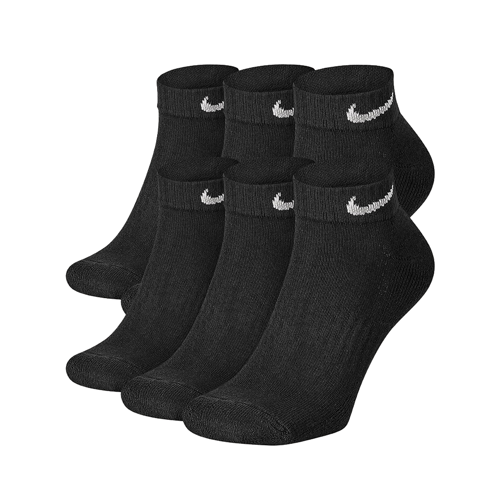 Nike Everyday Cushioned Low Training Socks 4-pack