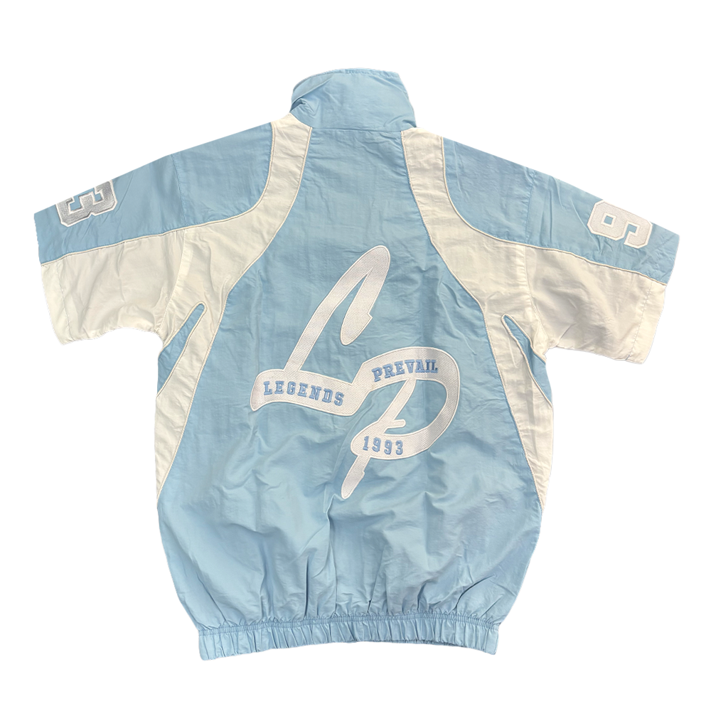 Legends Prevail Crinkle Short Set Sky Blue