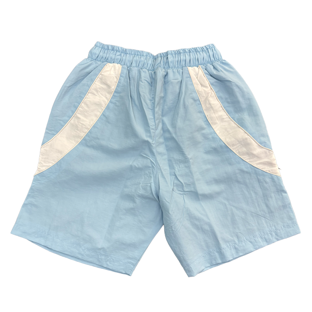 Legends Prevail Crinkle Short Set Sky Blue